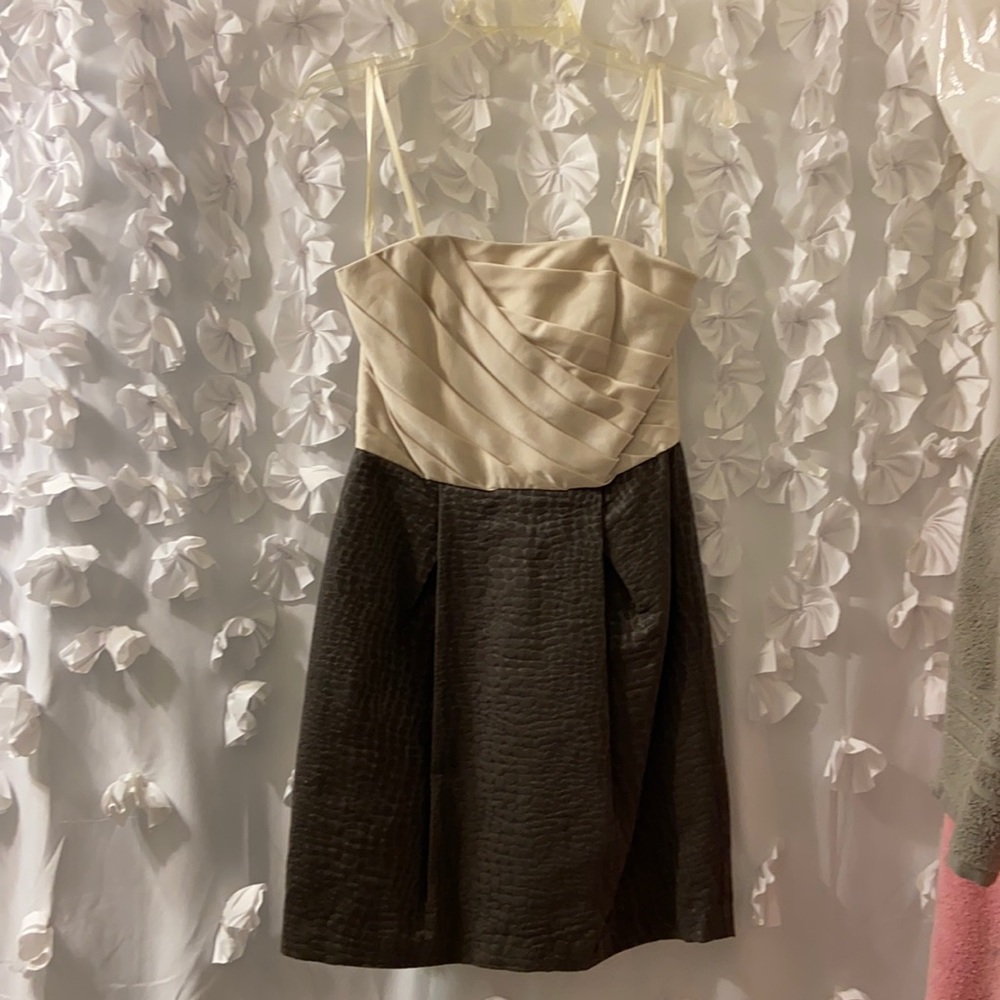 BCBG maxazaria strapless dress 2010